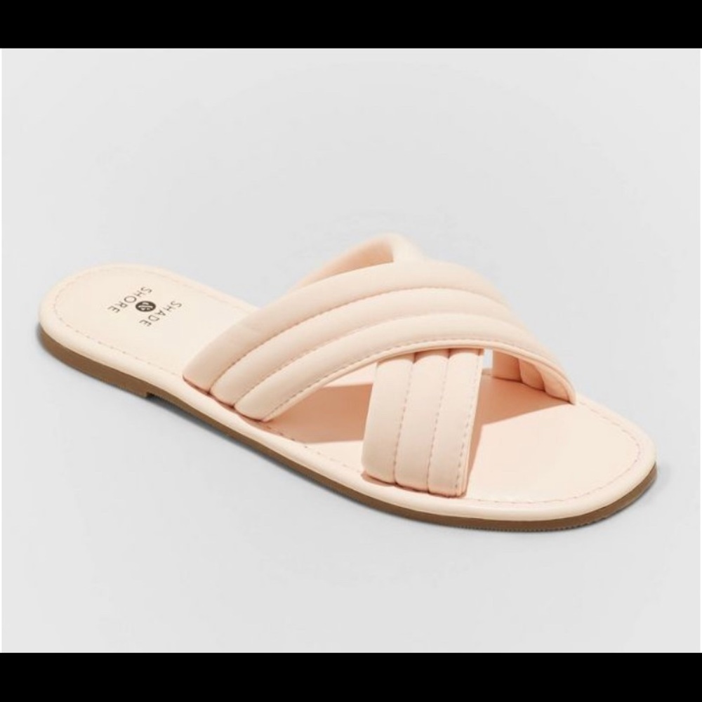WORN ONCE BLUSH SANDALS